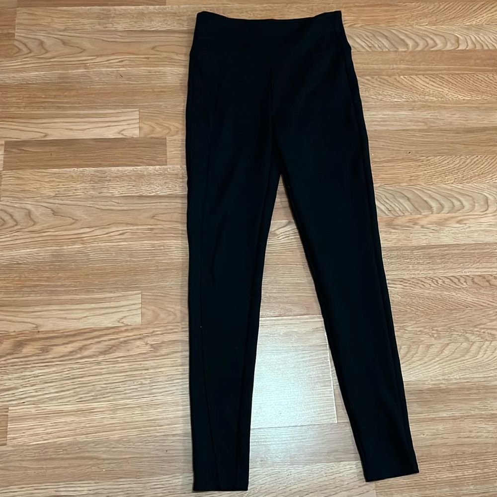 Spanx Assets Black Leggings Sz M